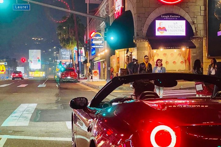 20-Minute Driving Tour: Hollywood Blvd to Sunset Blvd in Ferrari - Photo 1 of 14